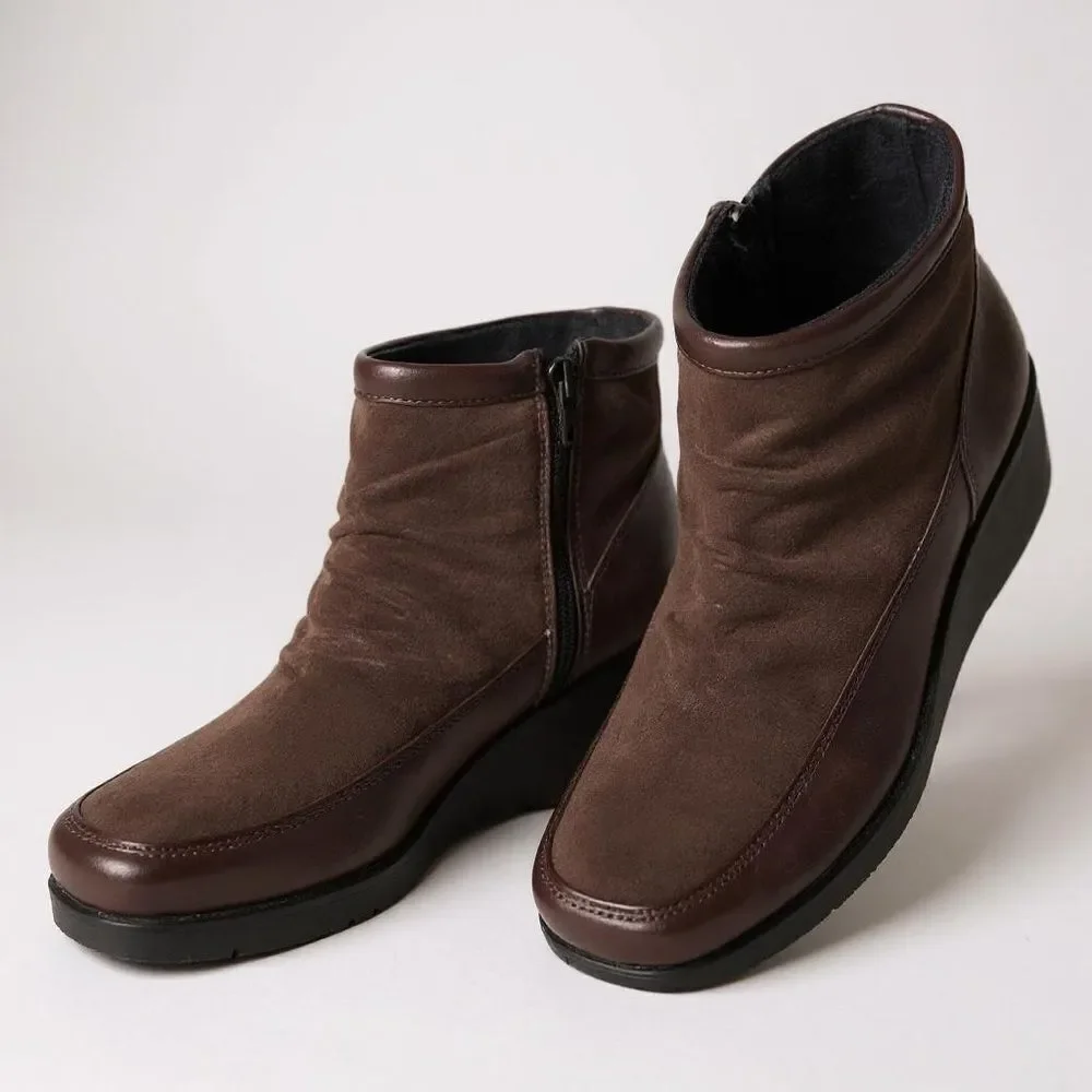 N'S Mode | Women's Side Zip Ankle Bootie Size 7